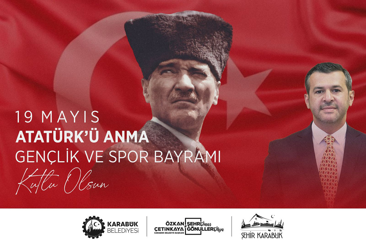 Başkan Çetinkaya’dan 19 Mayıs Atatürk’ü Anma, Gençlik ve Spor Bayramı Mesajı
