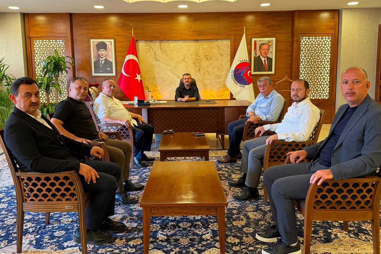 Balaban, Yirmibeşoğlu ve Kurt’tan Başkan Çetinkaya’ya Ziyaret