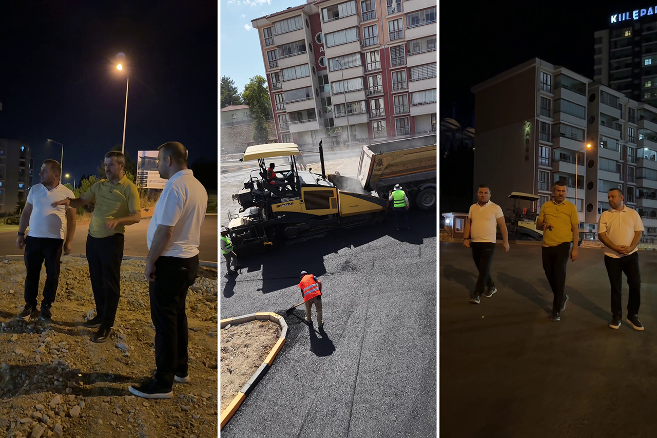 Ergenekon Mahallesinde Son Rötuşları Yapıyoruz