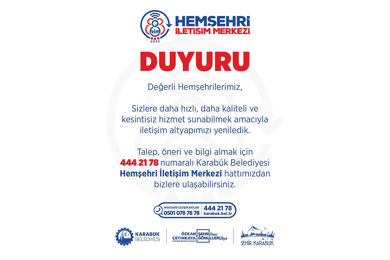 İletişim Altyapımızı Yeniledik