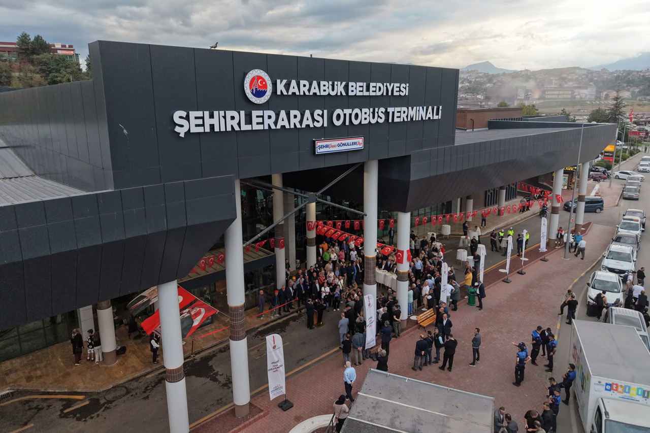 Karabük Otobüs Terminali Yeni Yüzüyle Resmen Hizmete Açıldı