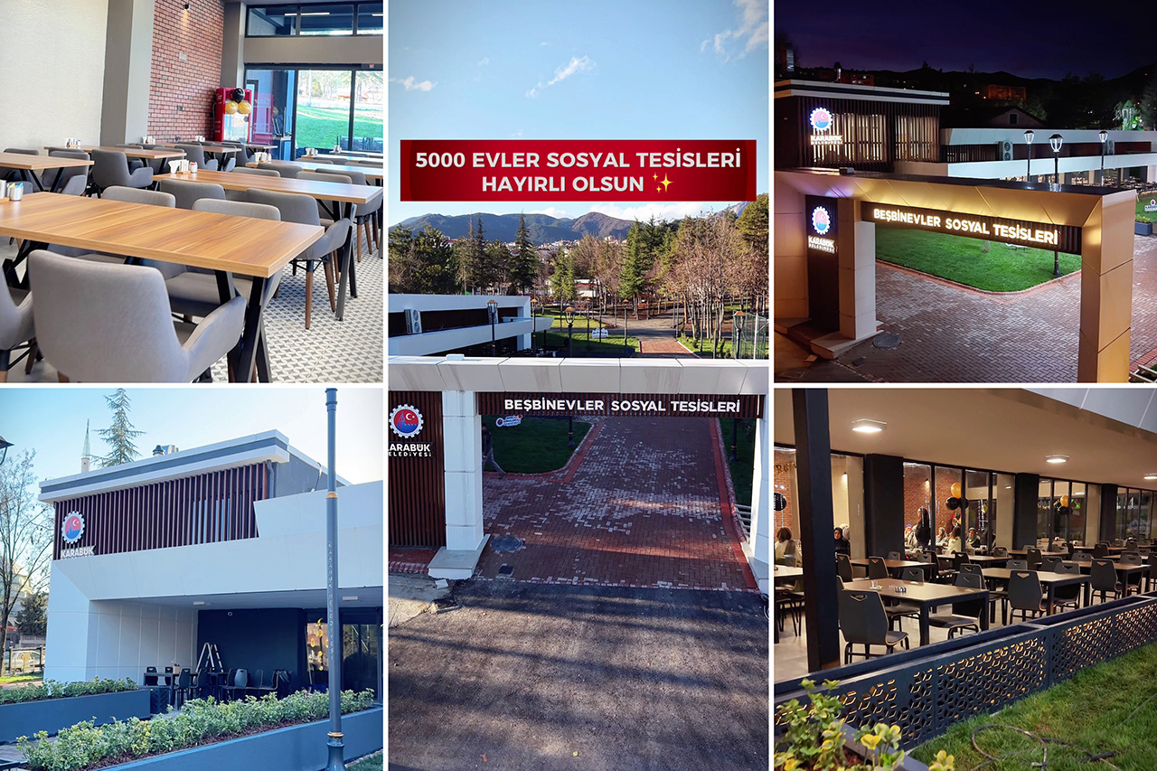 5000 Evler Sosyal Tesisleri Hizmete Girdi, Hayırlı Olsun