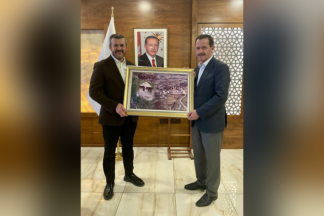 Başkan Şahin’den Başkan Çetinkaya’ya Ziyaret
