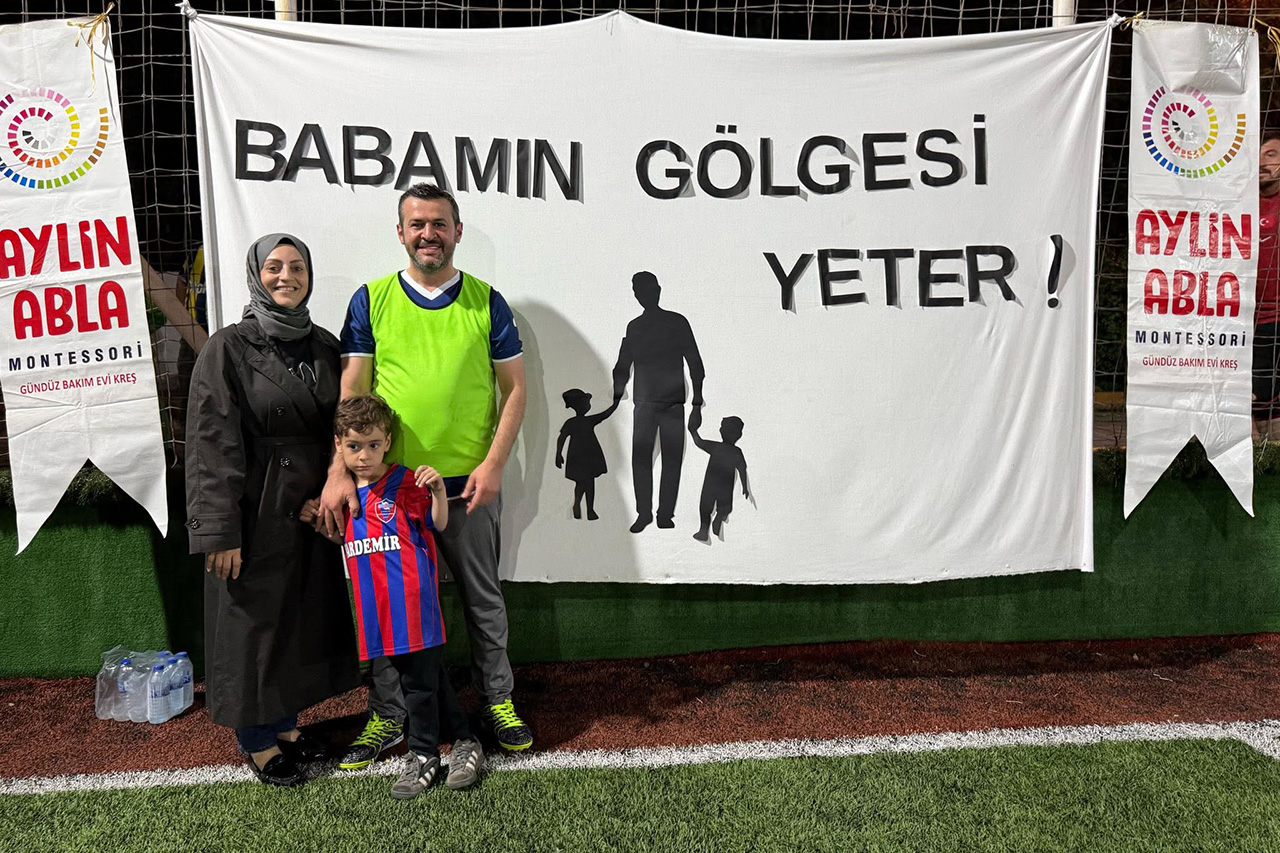 Başkan Çetinkaya Bu Kez Oğlu Muhammed Ali İçin Sahaya İndi