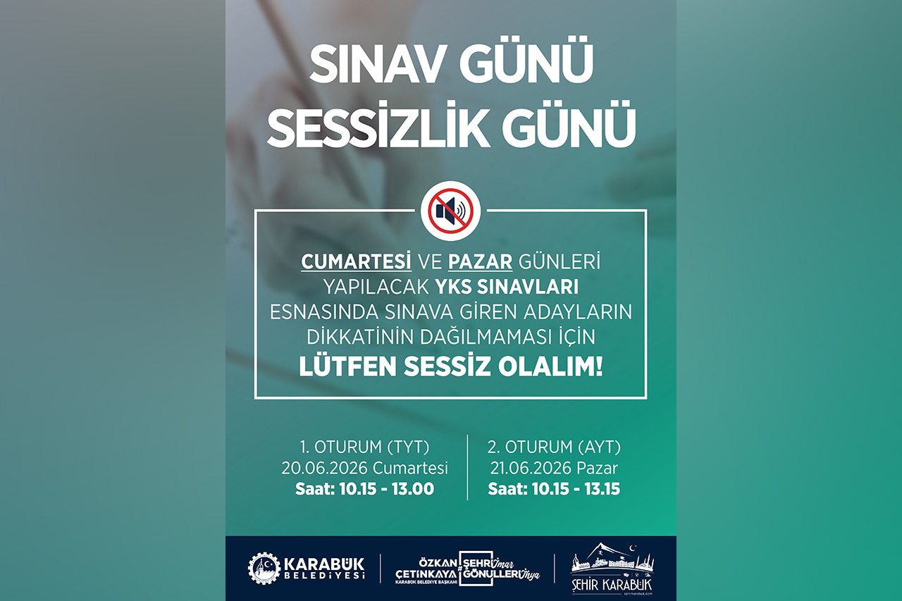 Sınav Günü Sessizlik Günü