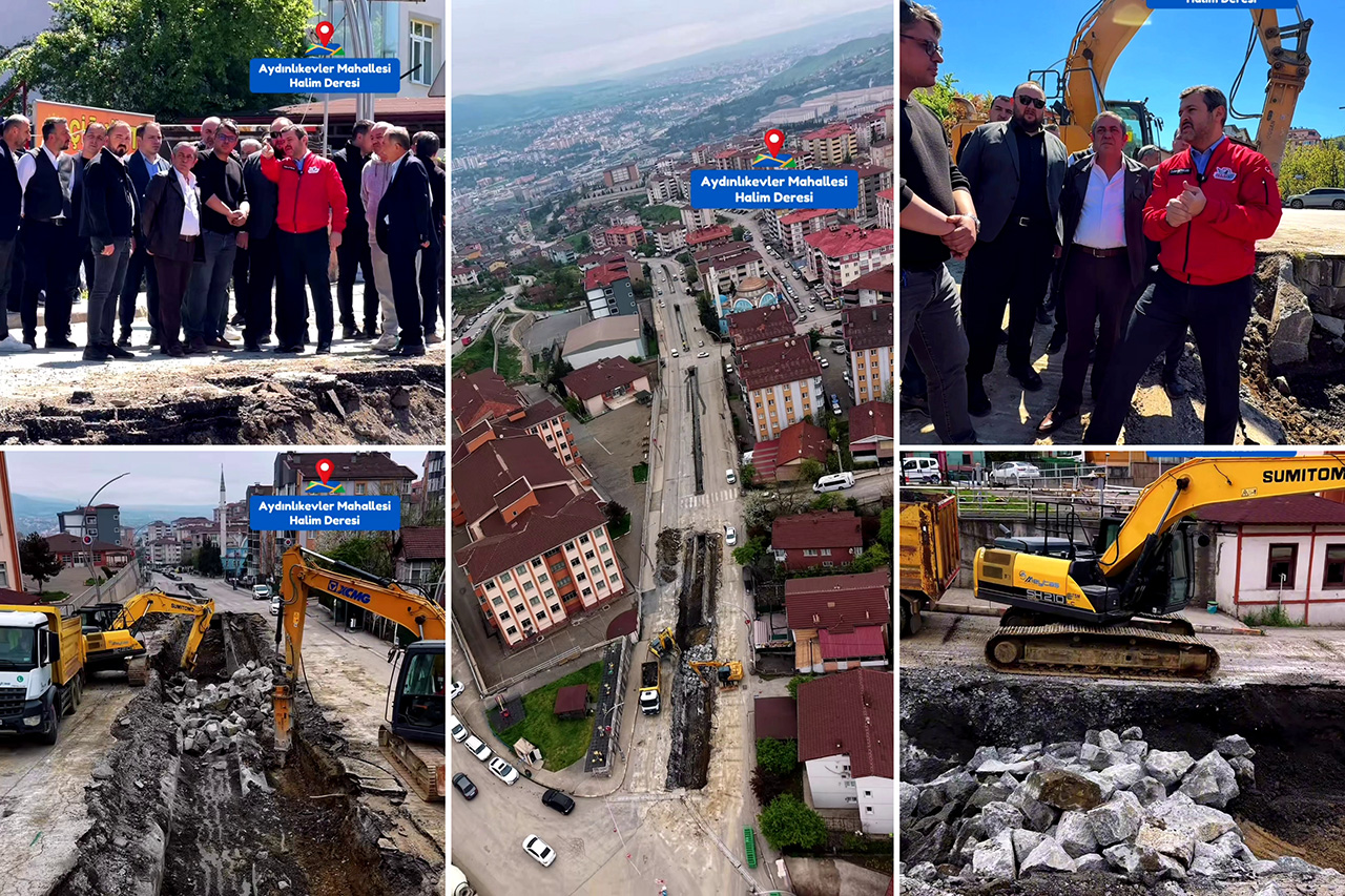 Aydınlıkevler Mahallesi Halim Deresi’nde Kapsamlı Islah Çalışması Başladı