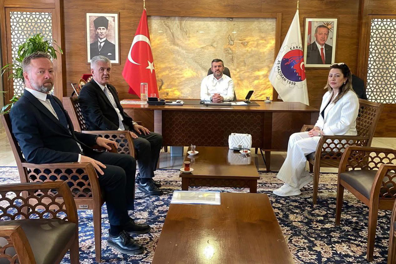 Çeliker’den Başkan Çetinkaya’ya Ziyaret