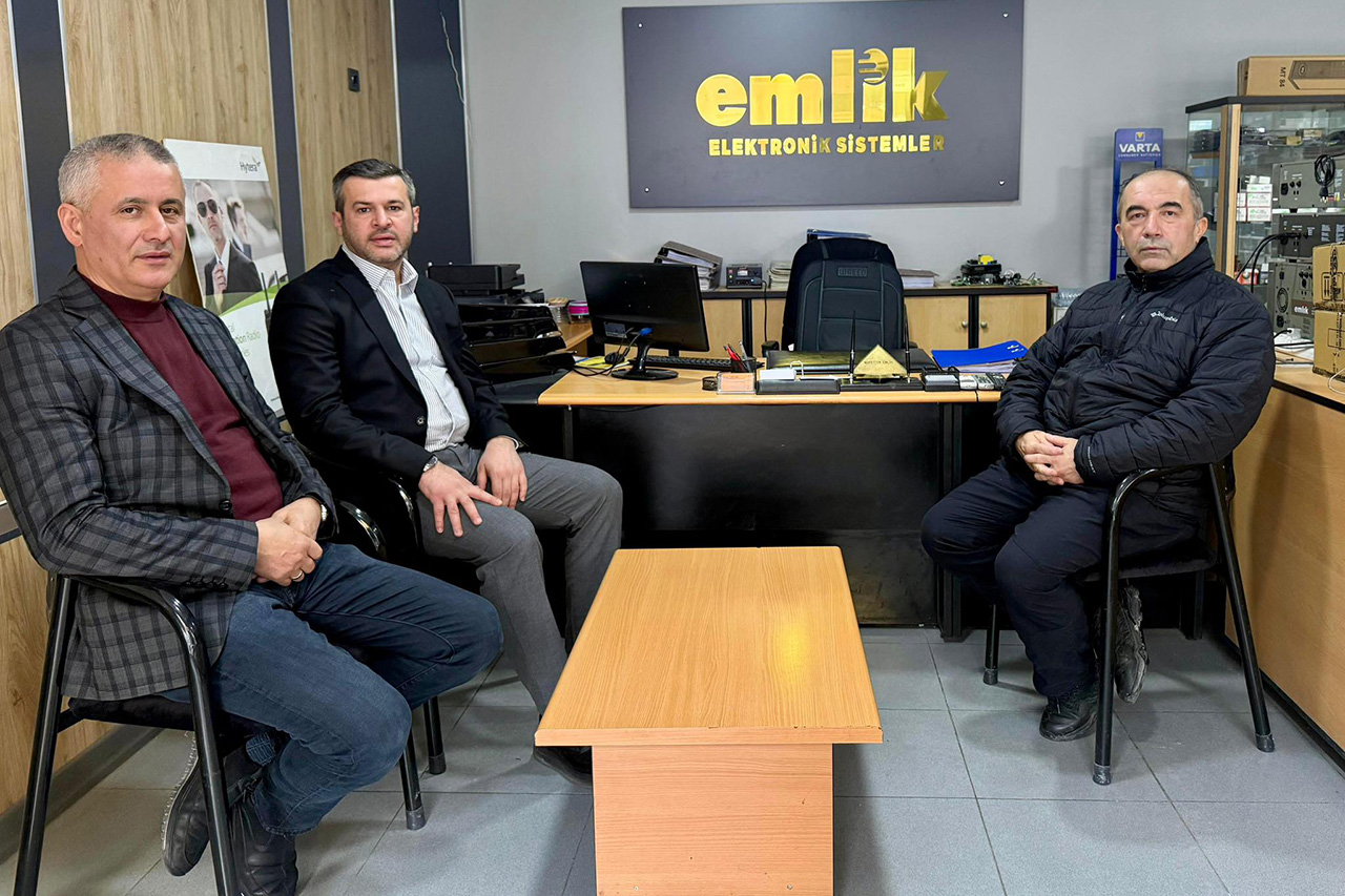 Başkan Çetinkaya’dan Emlik’e Ziyaret