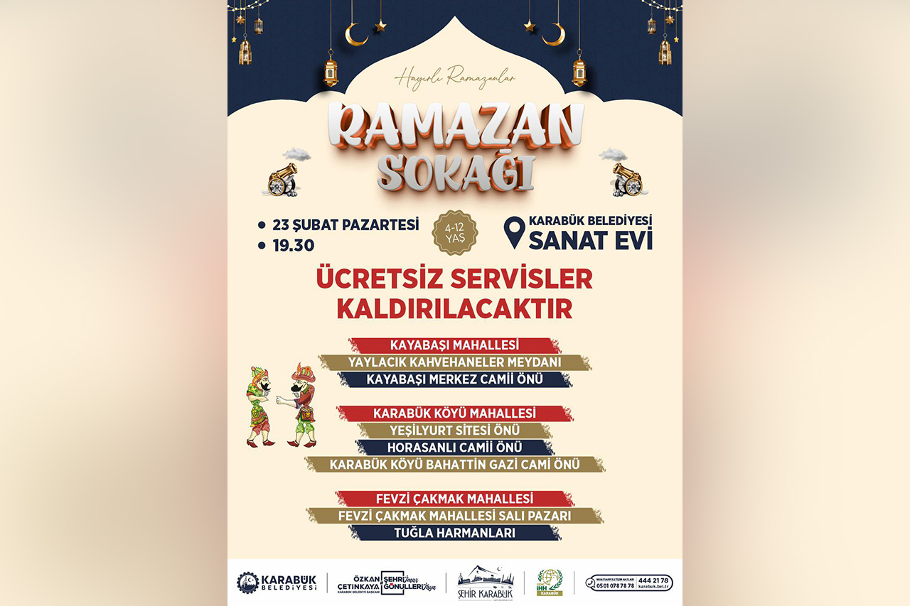 Ramazan Sokağı’nda Geleneksel Coşku Devam Ediyor