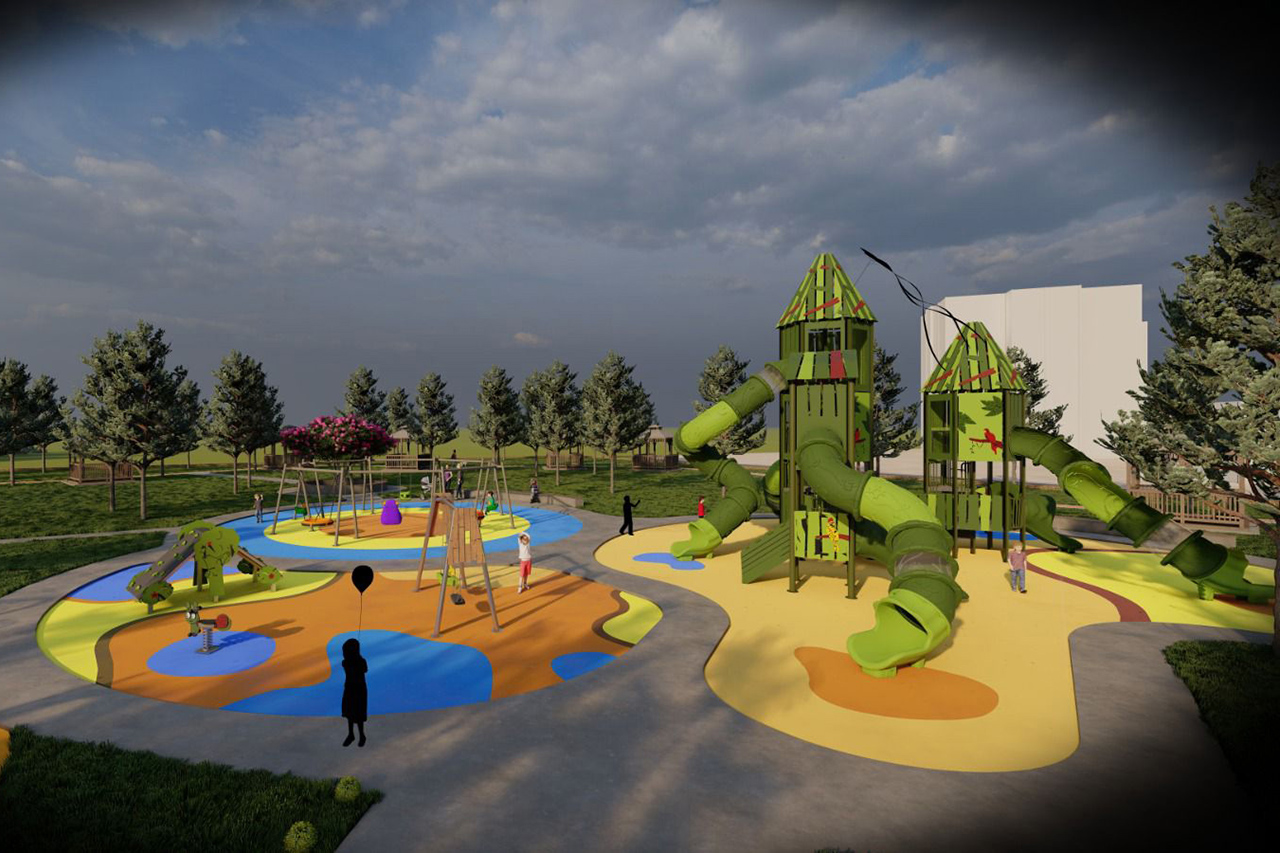 Fatih Mahallesi’nde Tema Park Çalışmaları Başladı