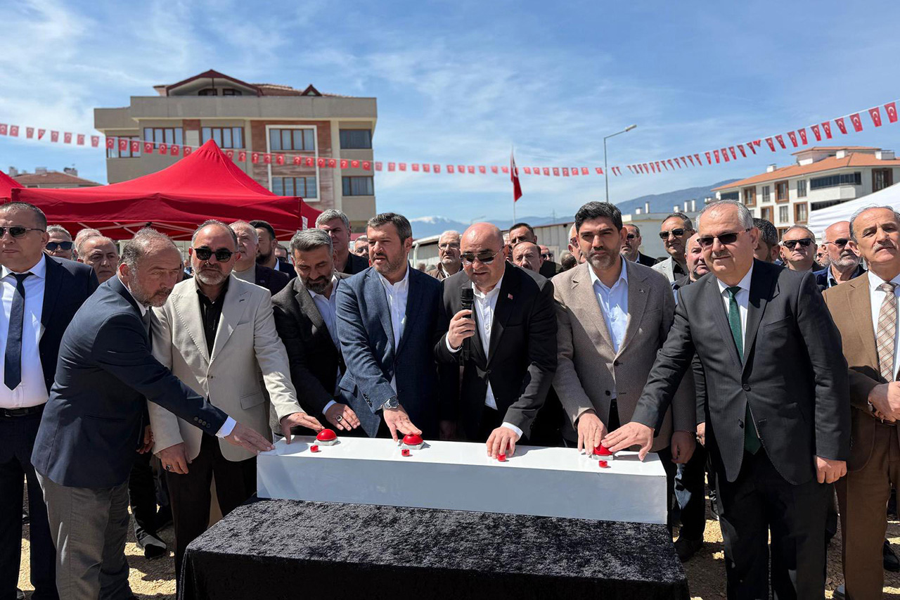 Başkan Çetinkaya Kuba Cami Temel Atma Törenine Katıldı