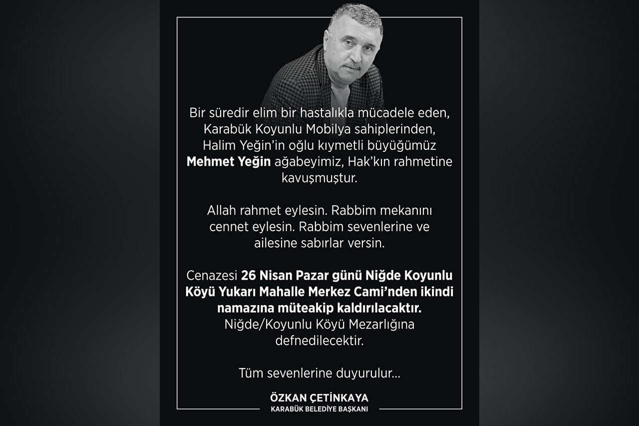 Vefat ve Başsağlığı