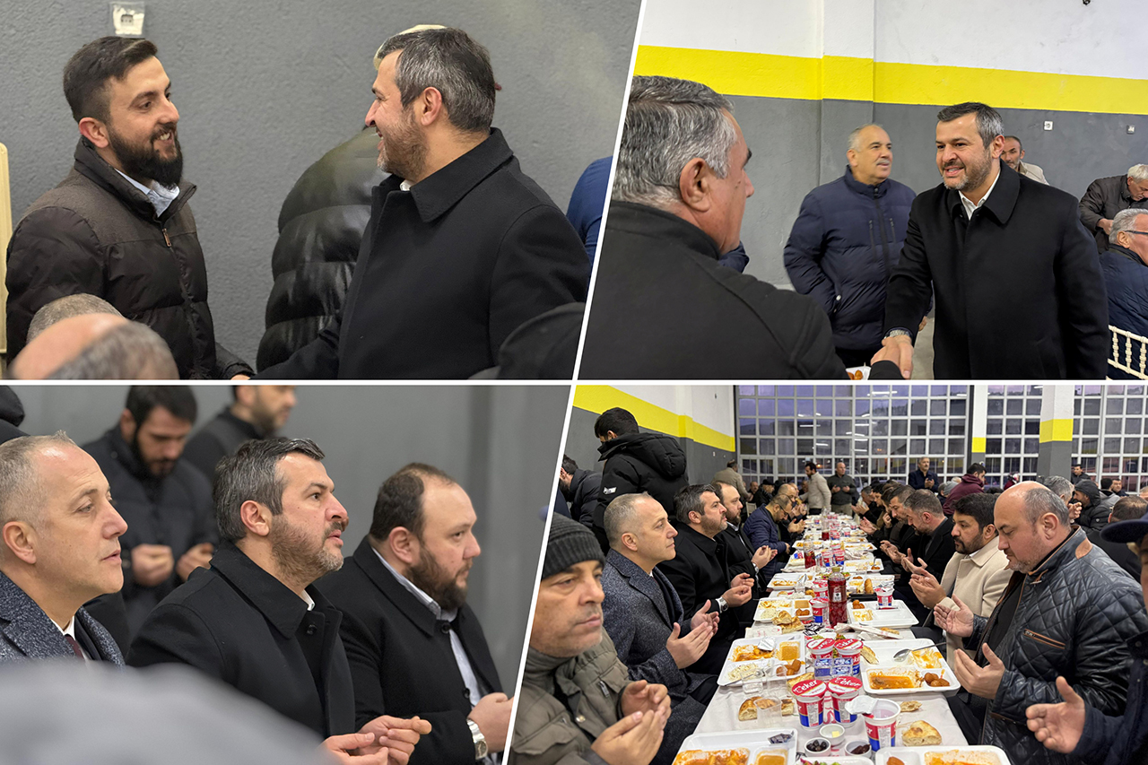 Başkan Çetinkaya, Cumayanı Sanayi Sitesi İftar Programına Katıldı