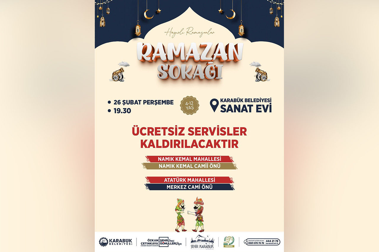 Ramazan Coşkusu Sanat Evi’nde Sizleri Bekliyor