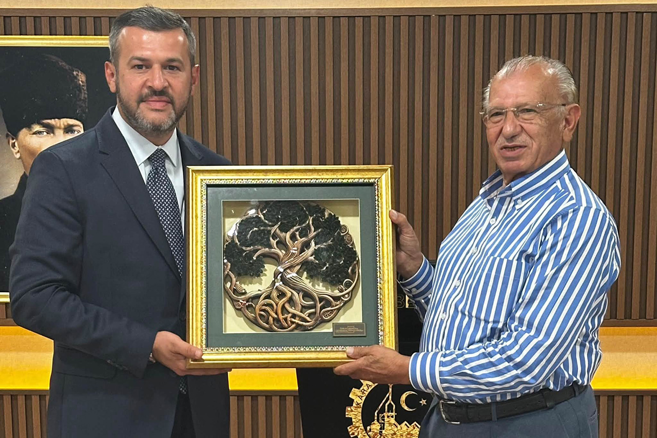 Saltoğlu’ndan Başkan Çetinkaya’ya Ziyaret
