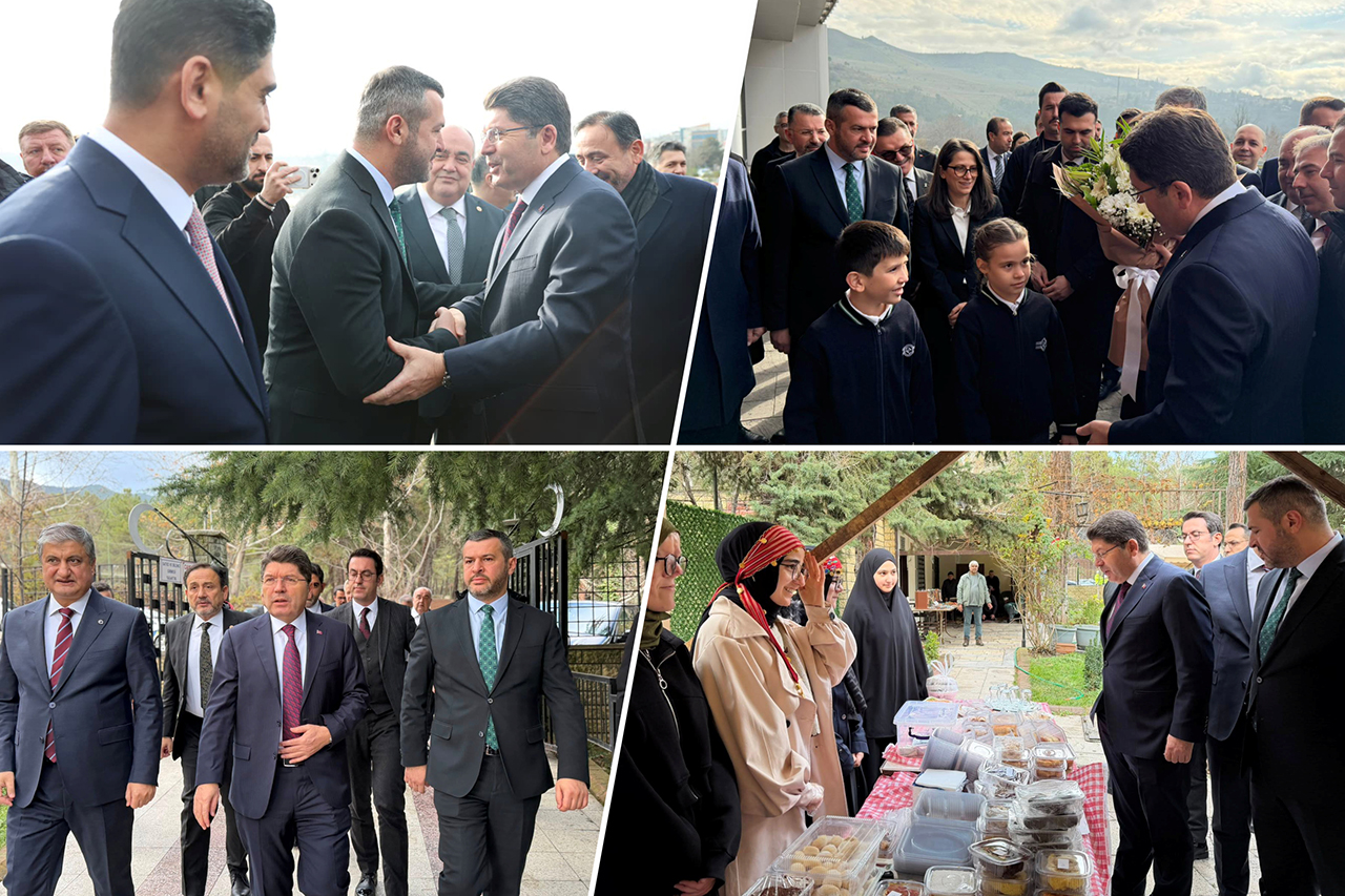 Başkan Çetinkaya, Adalet Bakanımız Sayın Yılmaz Tunç’u Karabük Valiliğinde Karşıladı