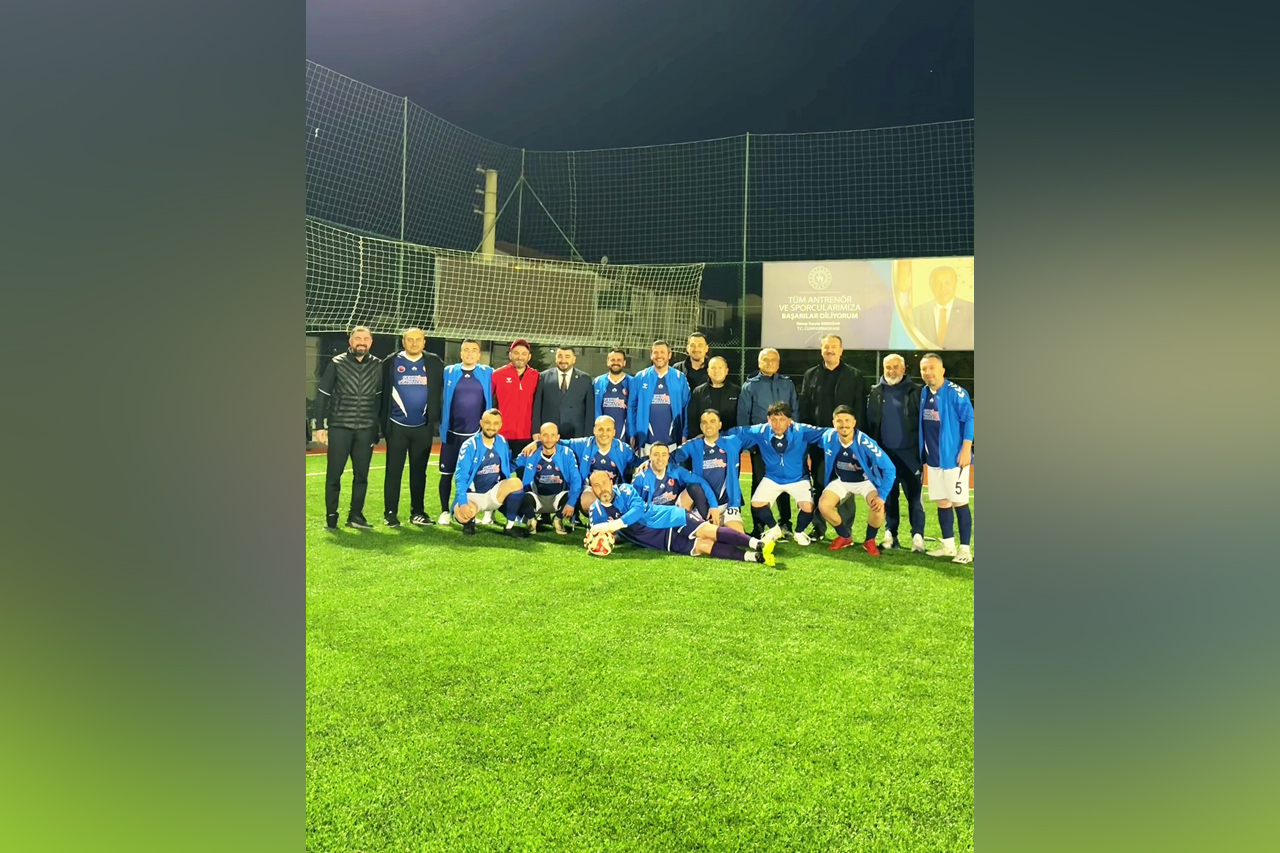 Başkan Çetinkaya Kamu ve Kuruluşlar Arası 6. Bahar Futbol Turnuvasına Katıldı