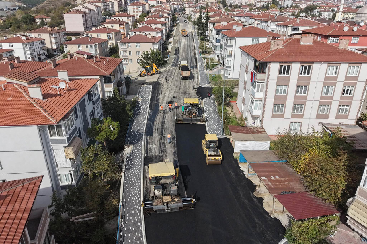 5000 Evler 33 Nolu Caddede Çalışmalarımız Aralıksız Devam Ediyor