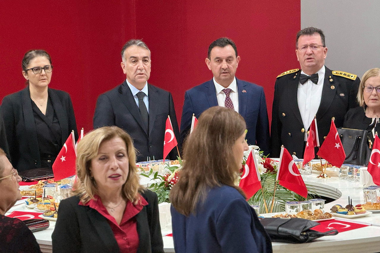 Belediye Başkan Vekilimiz Sayın Kazım Çamlı, Cumhuriyet Bayramı Resepsiyonuna Katıldı