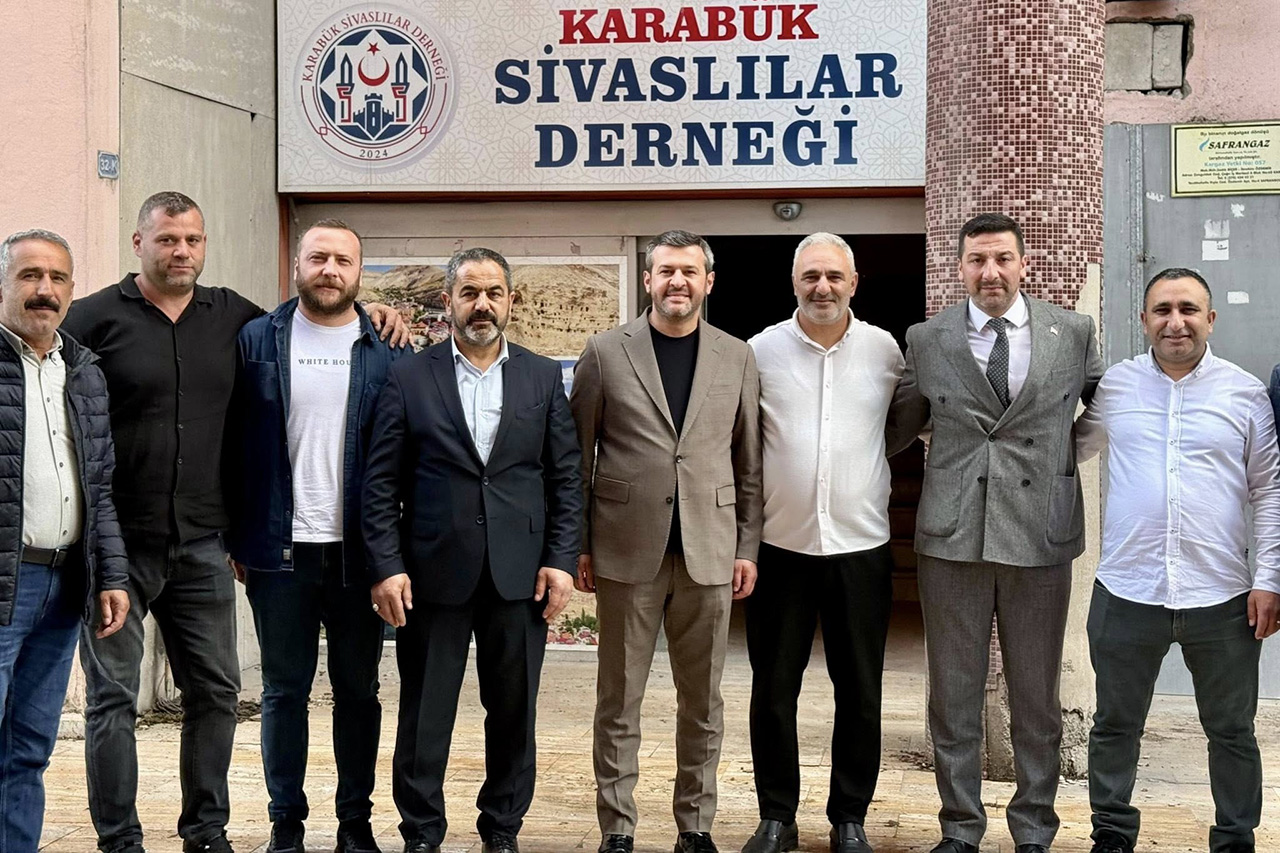 Başkan Çetinkaya, Karabük Sivaslılar Derneği Bayramlaşma Programına Katıldı