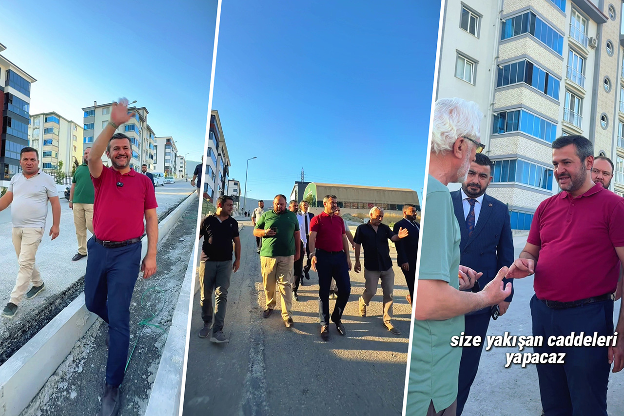 Başkan Çetinkaya, Bulvar Olarak Kazandırılan Yeni Alanları İnceledi