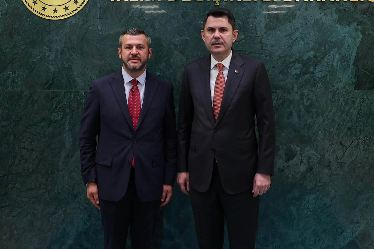 Başkan Çetinkaya’dan, Çevre, Şehircilik ve İklim Değişikliği Bakanımız Sayın Murat Kurum’a Ziyaret