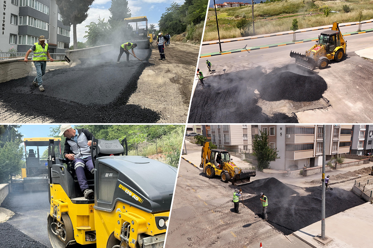 Karabük Belediyesi Asfalt Çalışmalarını Aralıksız Sürdürüyor
