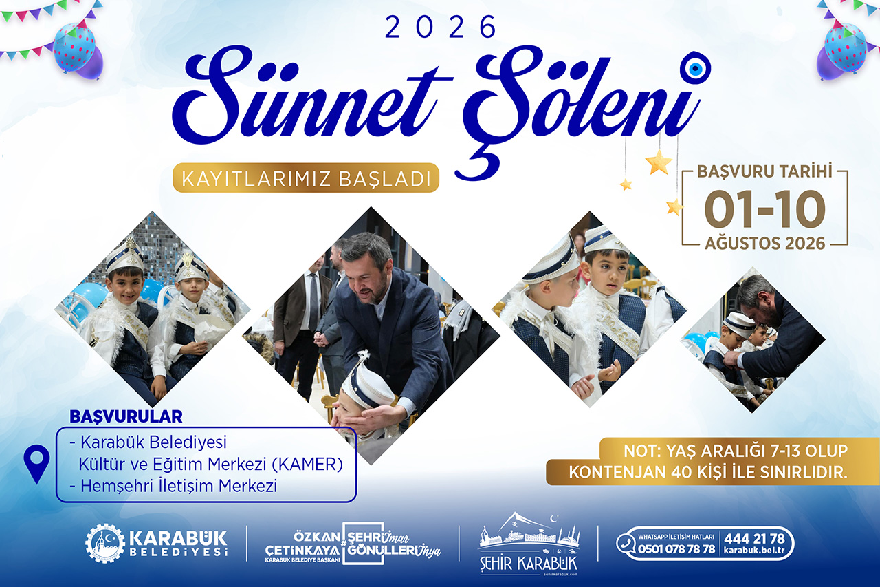Karabük’te Geleneksel Sünnet Şöleni İçin Başvurular Başladı
