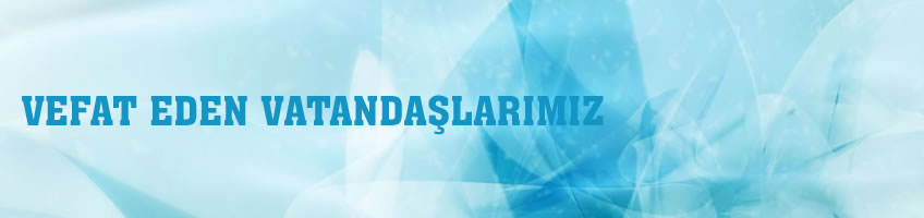 Karabük Belediyesi Vefat Edenler Sayfası