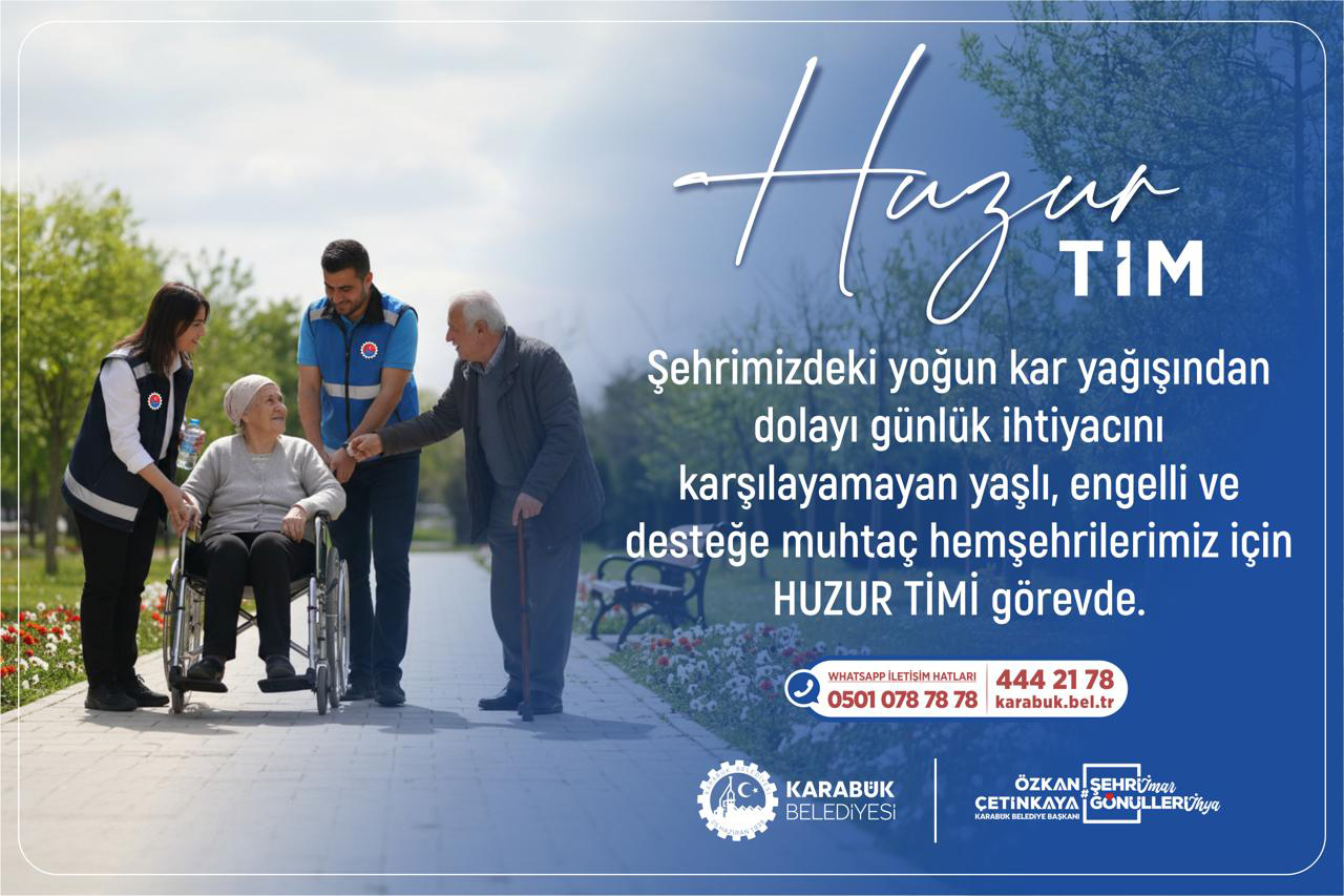 Huzur Timi ile Kış Günlerinde Sosyal Destek