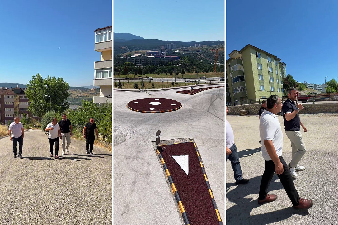 Başkan Çetinkaya Üniversite Mahallesini Ziyaret Etti