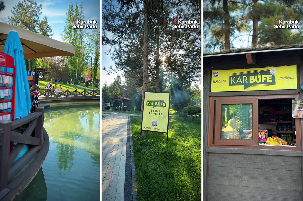 Kar Büfe Şehir Parkı’nda Hizmete Başladı