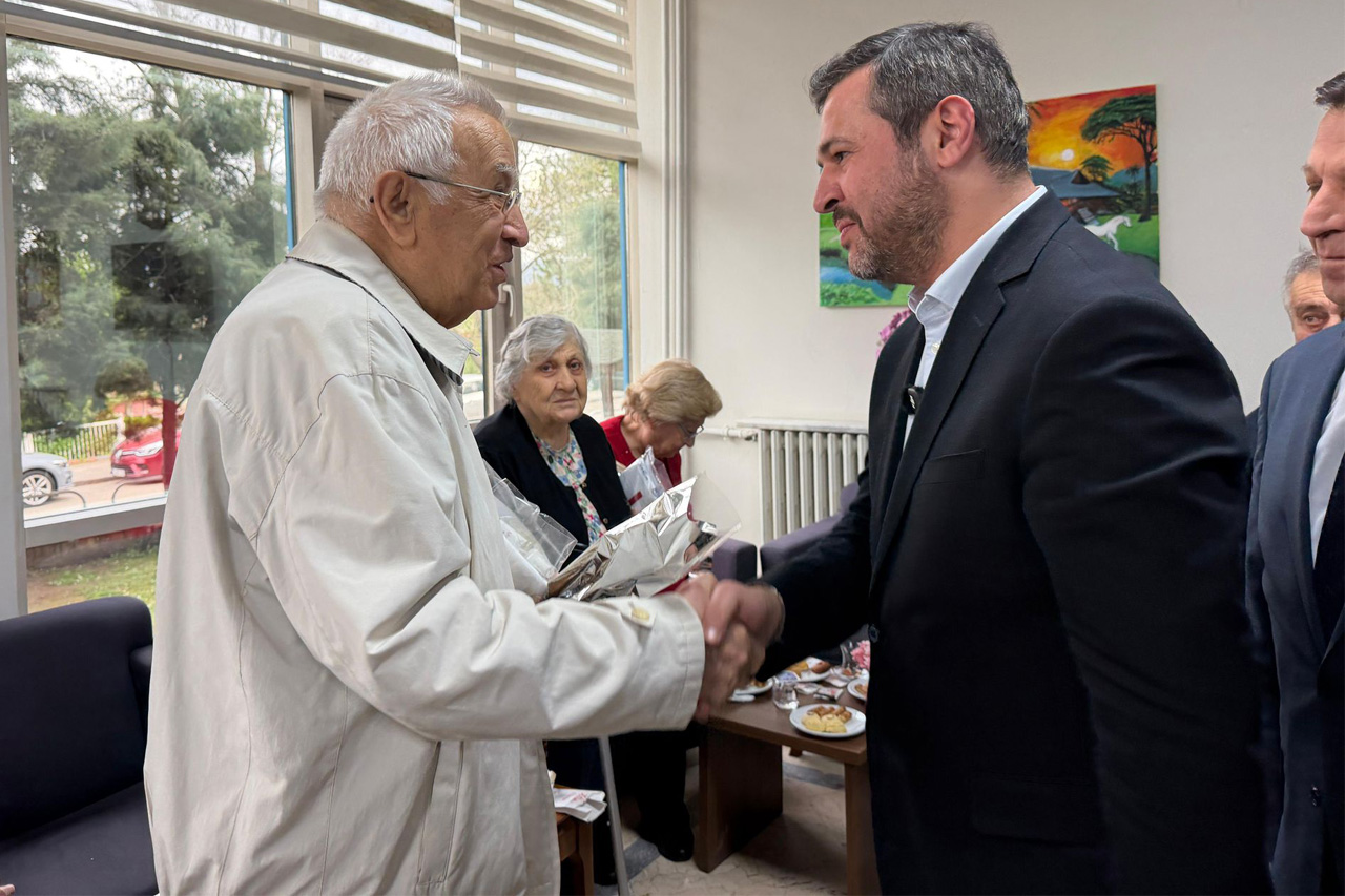 Başkan Çetinkaya Yücel Huzurevini Ziyaret Etti 