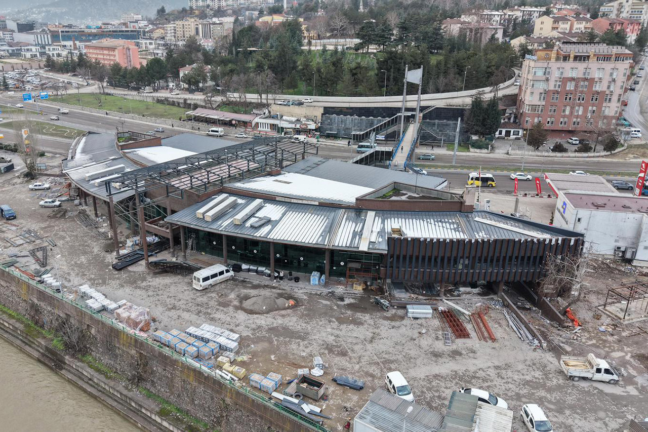 Şehirlerarası Otobüs Terminalinde Çalışmalar Aralıksız Devam Ediyor