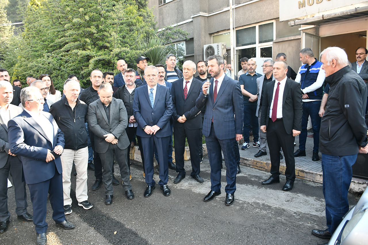 Belediye Başkanımız Özkan Çetinkaya Personelimizle Bayramlaştı