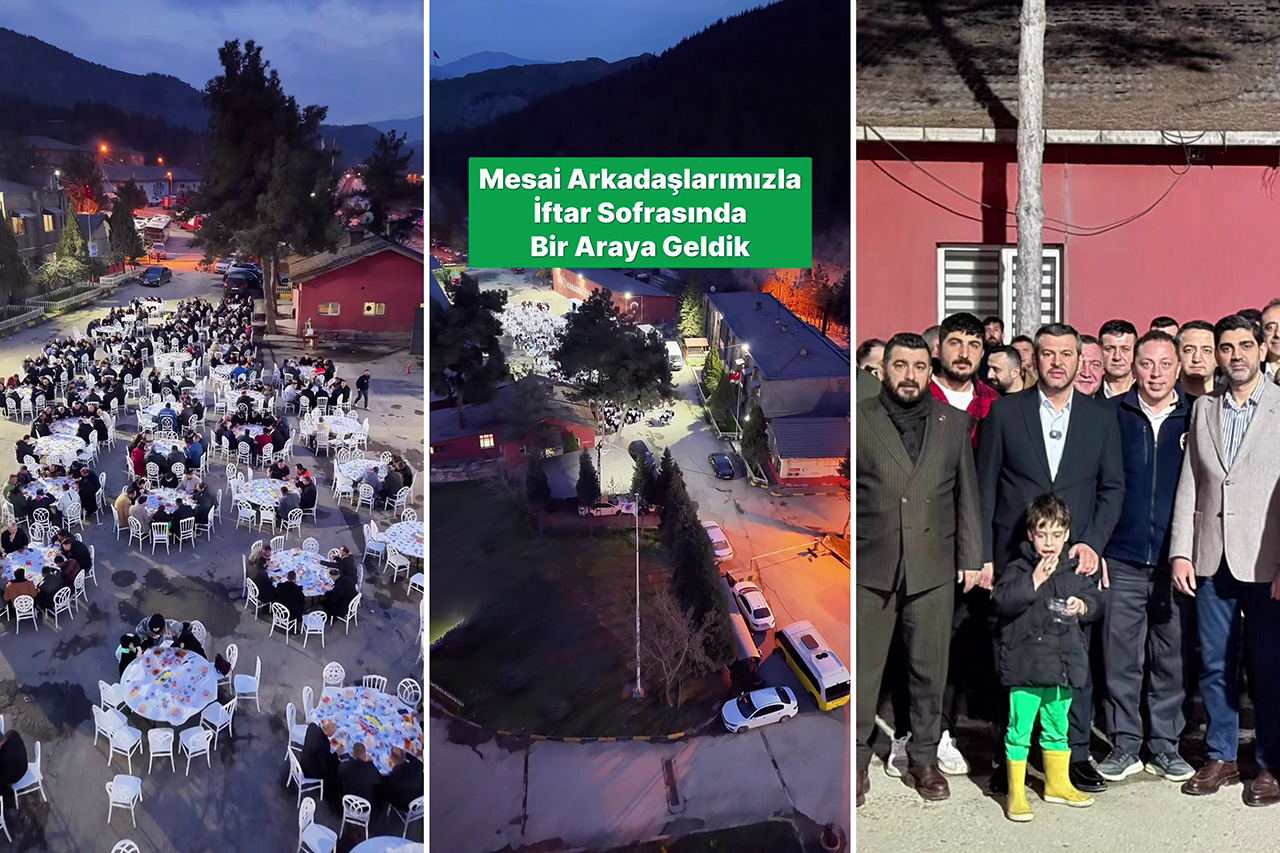 Mesai Arkadaşlarımızla İftar Sofrasında Bir Araya Geldik