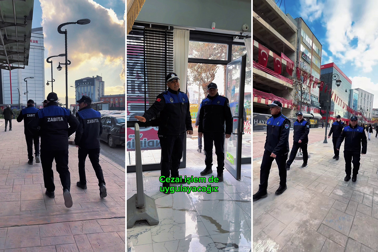 Şehir Düzenini ve Kamu Alanlarını Korumak İçin Sahadayız