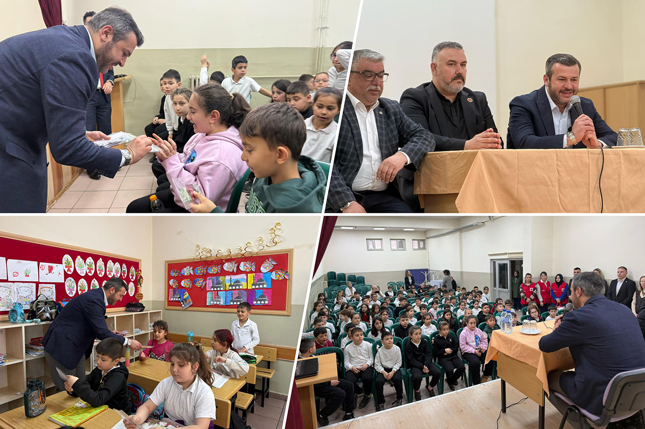 Başkan Çetinkaya’dan Miniklere Yerel Yönetim Dersi